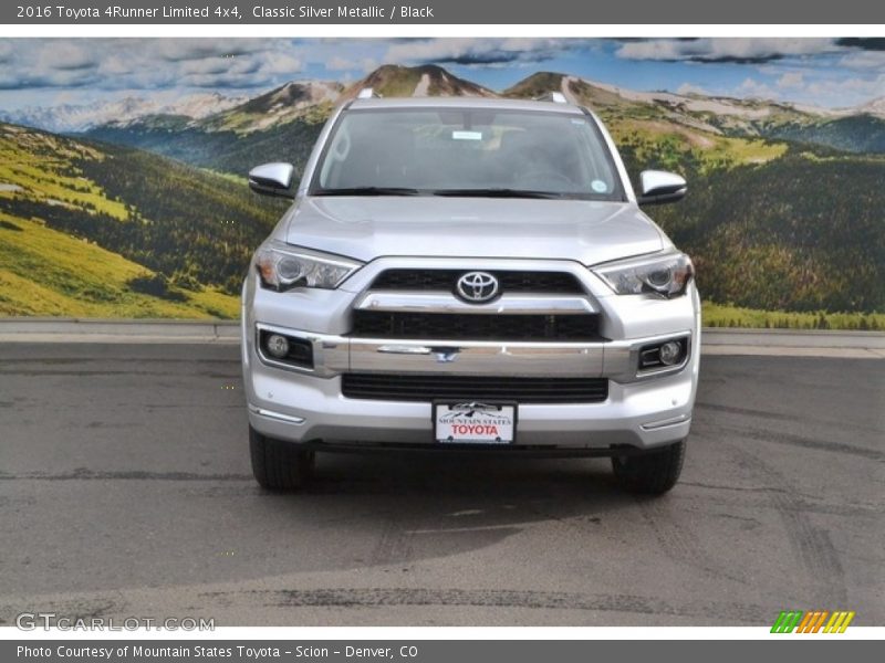 Classic Silver Metallic / Black 2016 Toyota 4Runner Limited 4x4