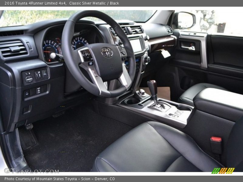 Classic Silver Metallic / Black 2016 Toyota 4Runner Limited 4x4