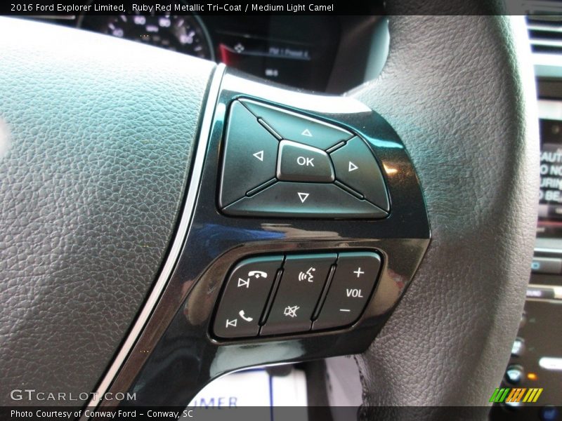 Controls of 2016 Explorer Limited