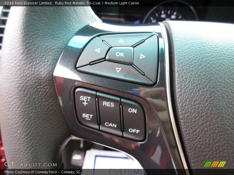 Controls of 2016 Explorer Limited