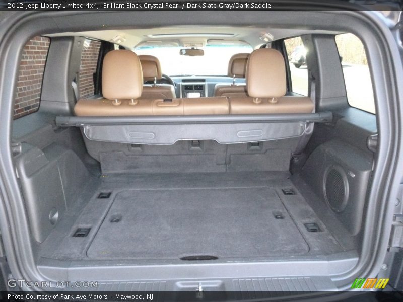 Brilliant Black Crystal Pearl / Dark Slate Gray/Dark Saddle 2012 Jeep Liberty Limited 4x4