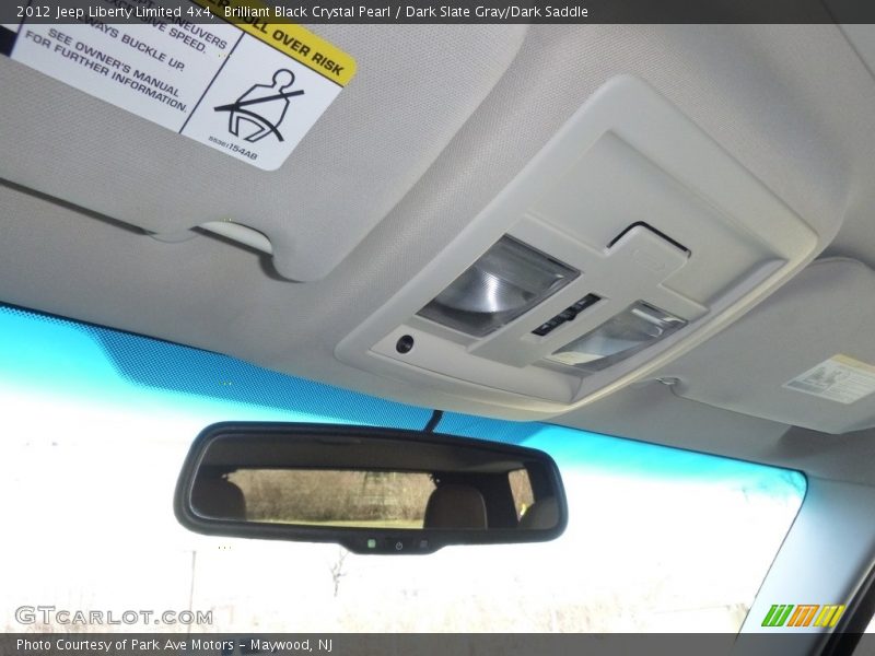 Brilliant Black Crystal Pearl / Dark Slate Gray/Dark Saddle 2012 Jeep Liberty Limited 4x4