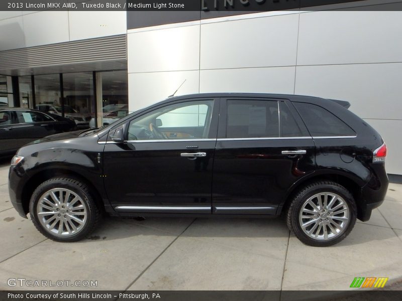 Tuxedo Black / Medium Light Stone 2013 Lincoln MKX AWD