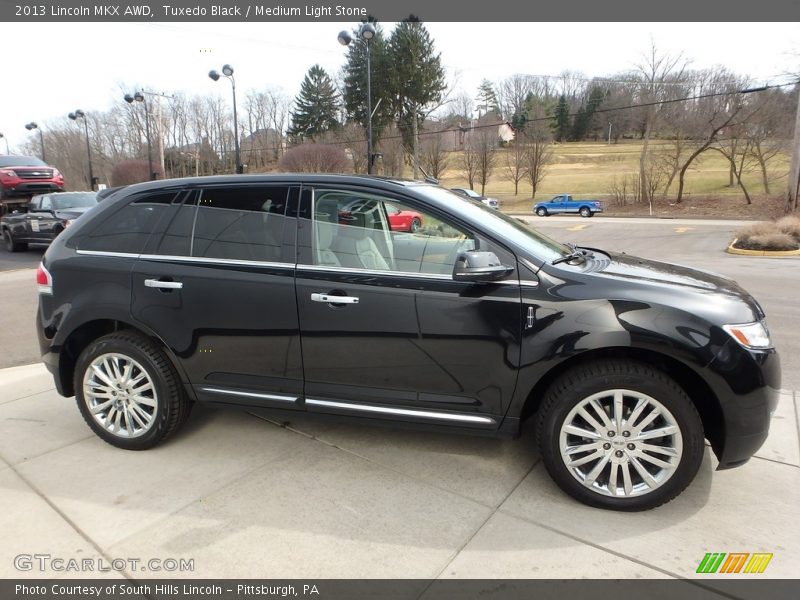Tuxedo Black / Medium Light Stone 2013 Lincoln MKX AWD