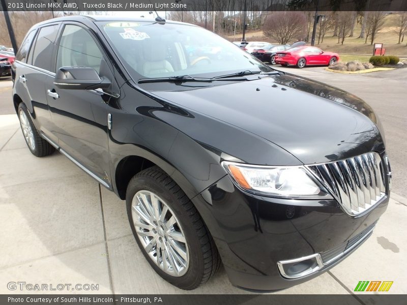Tuxedo Black / Medium Light Stone 2013 Lincoln MKX AWD