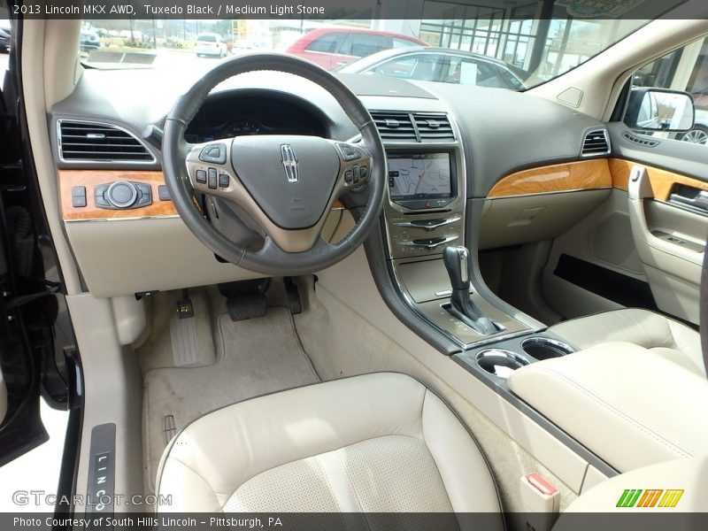 Tuxedo Black / Medium Light Stone 2013 Lincoln MKX AWD