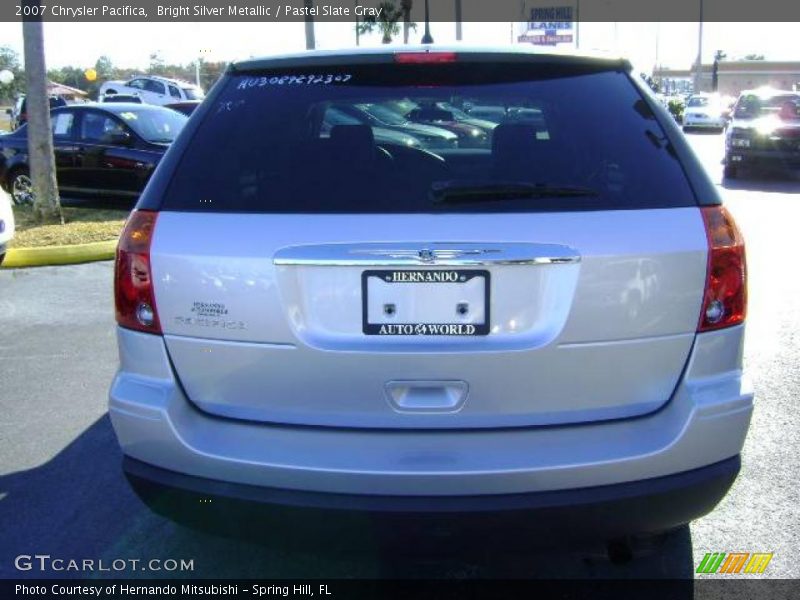 Bright Silver Metallic / Pastel Slate Gray 2007 Chrysler Pacifica