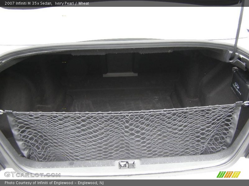 Ivory Pearl / Wheat 2007 Infiniti M 35x Sedan
