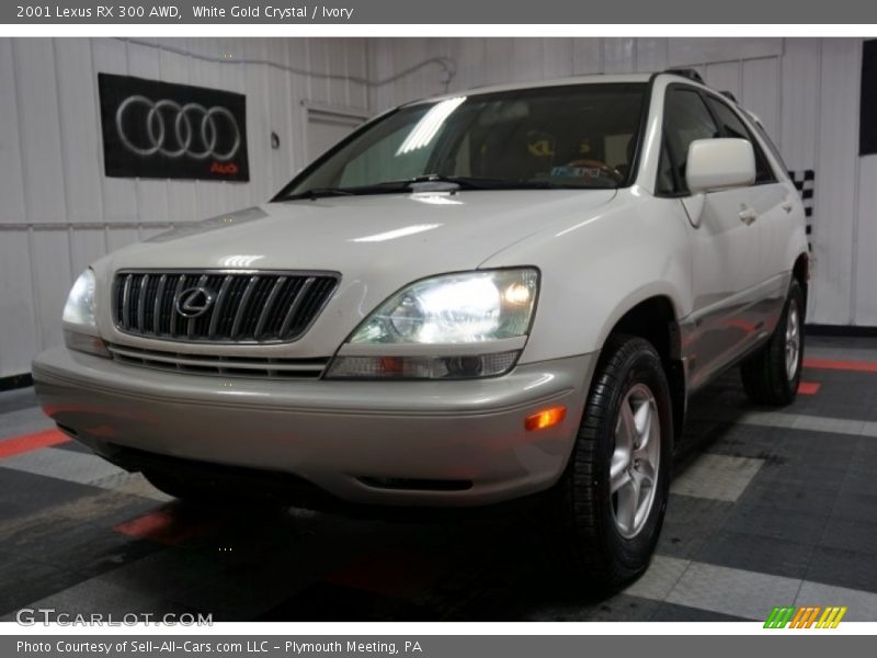 White Gold Crystal / Ivory 2001 Lexus RX 300 AWD