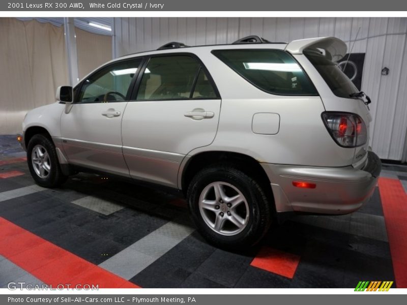 White Gold Crystal / Ivory 2001 Lexus RX 300 AWD