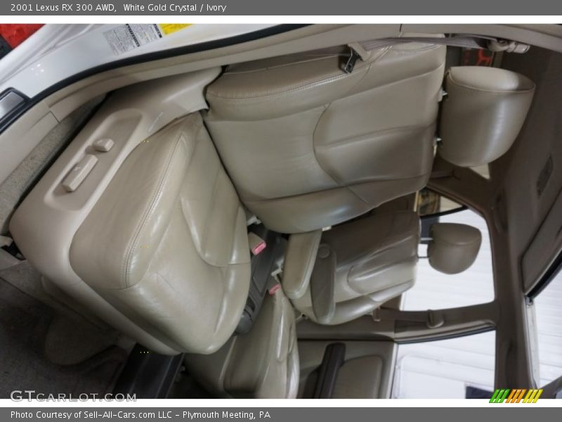 White Gold Crystal / Ivory 2001 Lexus RX 300 AWD