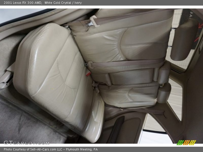 White Gold Crystal / Ivory 2001 Lexus RX 300 AWD