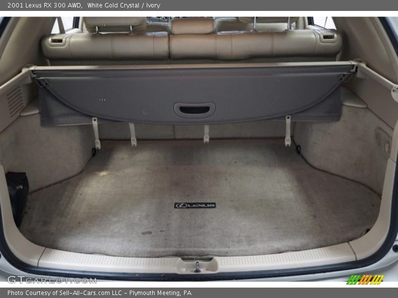 White Gold Crystal / Ivory 2001 Lexus RX 300 AWD