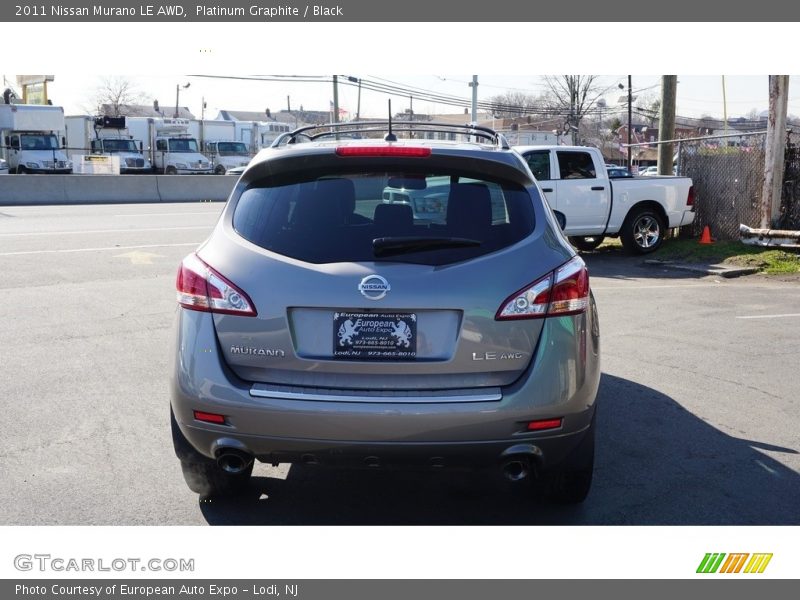 Platinum Graphite / Black 2011 Nissan Murano LE AWD