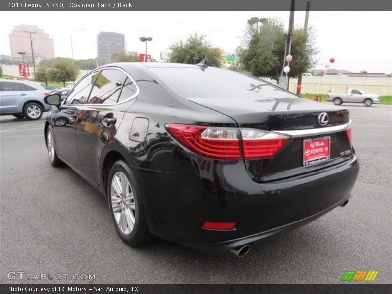 Obsidian Black / Black 2013 Lexus ES 350