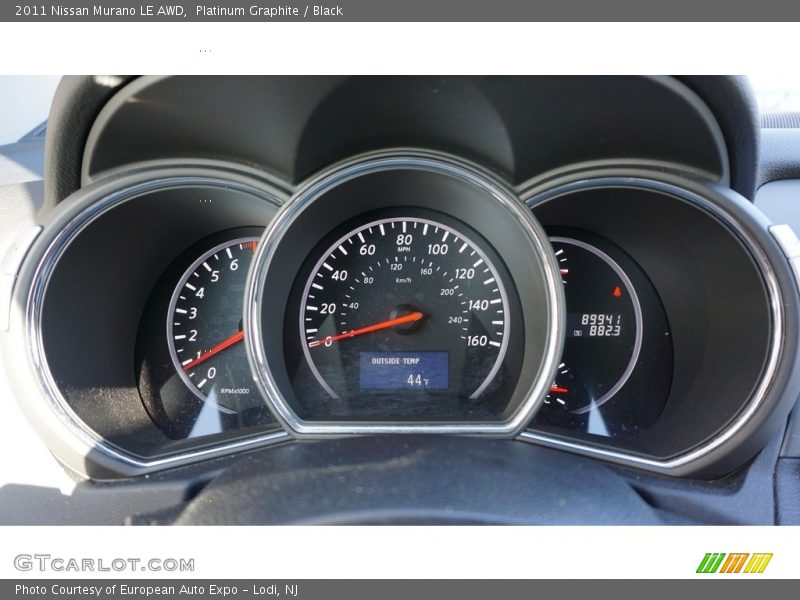 Platinum Graphite / Black 2011 Nissan Murano LE AWD