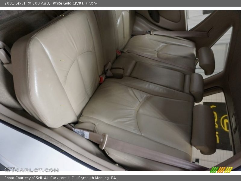 White Gold Crystal / Ivory 2001 Lexus RX 300 AWD