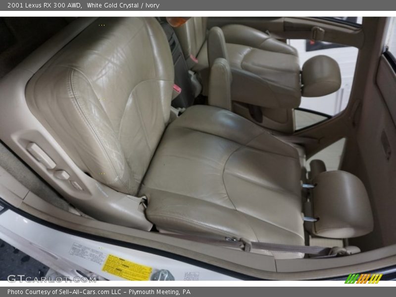 White Gold Crystal / Ivory 2001 Lexus RX 300 AWD