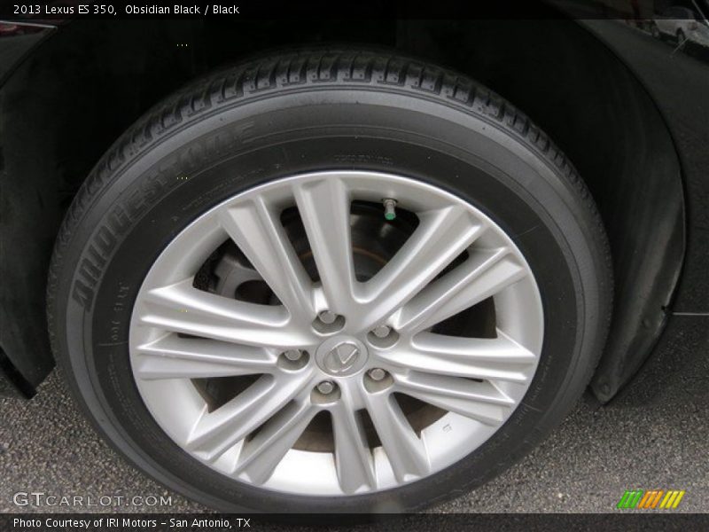 Obsidian Black / Black 2013 Lexus ES 350