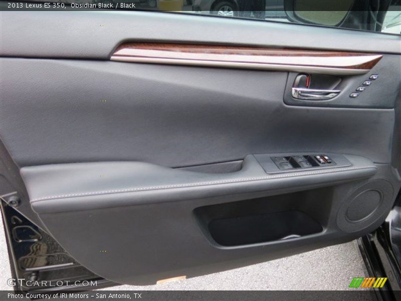 Obsidian Black / Black 2013 Lexus ES 350