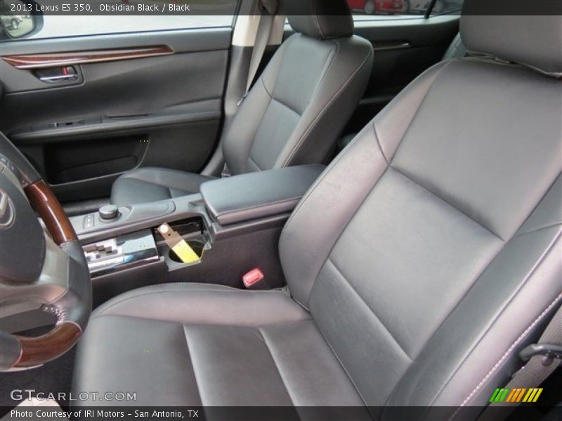 Obsidian Black / Black 2013 Lexus ES 350