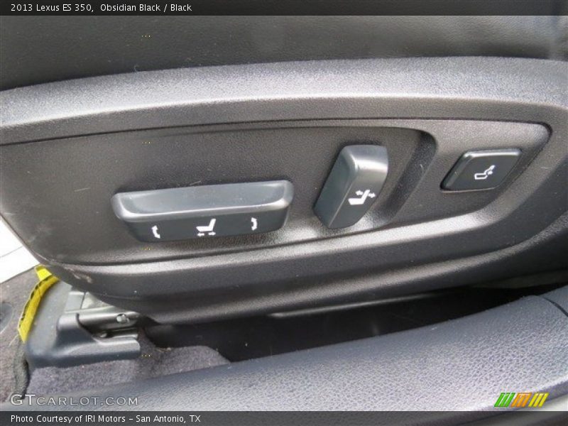Obsidian Black / Black 2013 Lexus ES 350