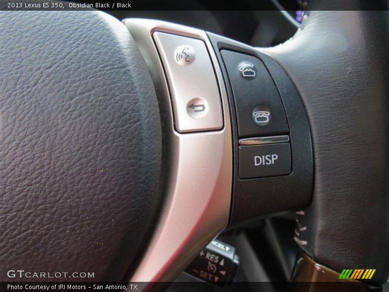 Obsidian Black / Black 2013 Lexus ES 350