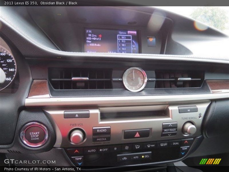 Obsidian Black / Black 2013 Lexus ES 350