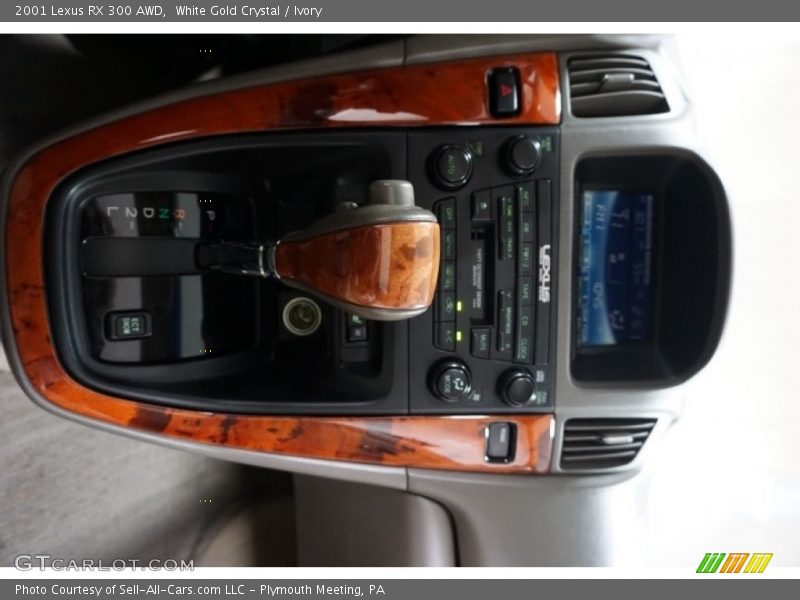 White Gold Crystal / Ivory 2001 Lexus RX 300 AWD