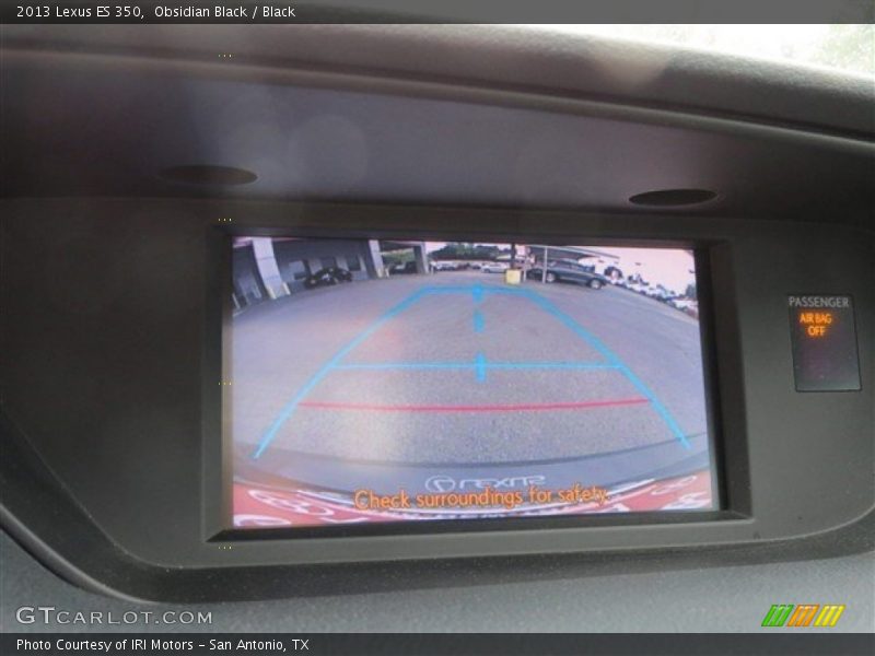 Obsidian Black / Black 2013 Lexus ES 350