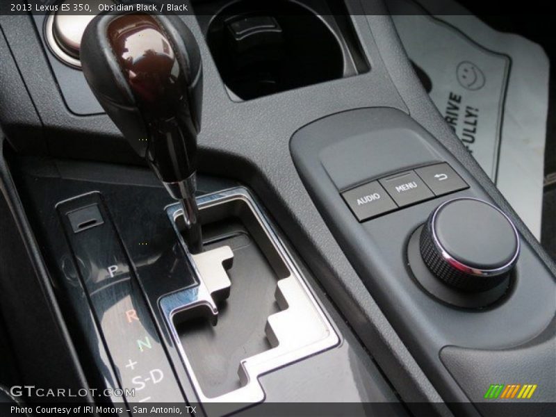 Obsidian Black / Black 2013 Lexus ES 350