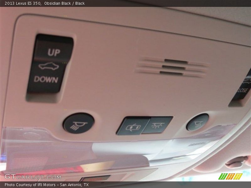 Obsidian Black / Black 2013 Lexus ES 350