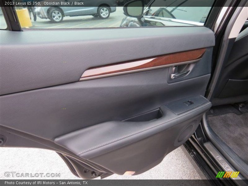 Obsidian Black / Black 2013 Lexus ES 350