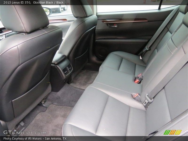 Obsidian Black / Black 2013 Lexus ES 350