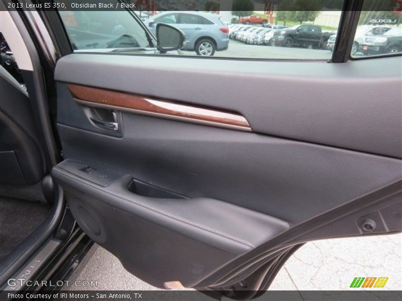 Obsidian Black / Black 2013 Lexus ES 350