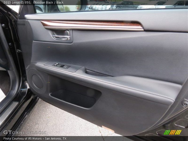 Obsidian Black / Black 2013 Lexus ES 350