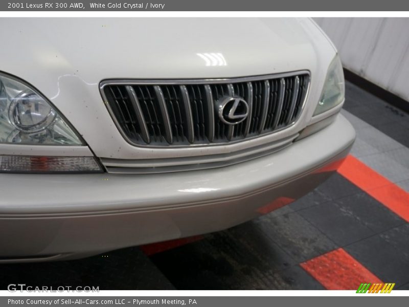 White Gold Crystal / Ivory 2001 Lexus RX 300 AWD