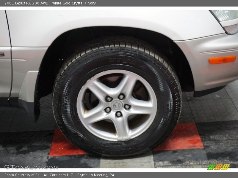 White Gold Crystal / Ivory 2001 Lexus RX 300 AWD