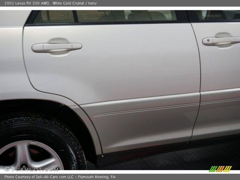 White Gold Crystal / Ivory 2001 Lexus RX 300 AWD