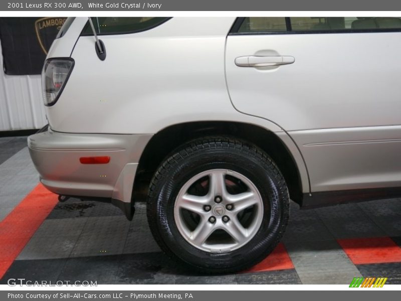 White Gold Crystal / Ivory 2001 Lexus RX 300 AWD