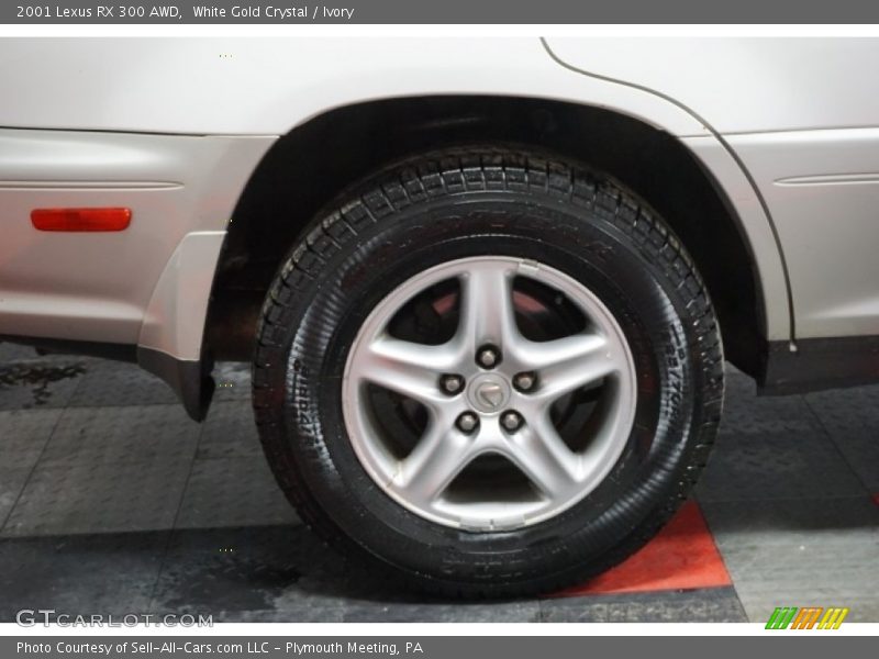 White Gold Crystal / Ivory 2001 Lexus RX 300 AWD