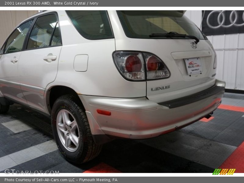 White Gold Crystal / Ivory 2001 Lexus RX 300 AWD