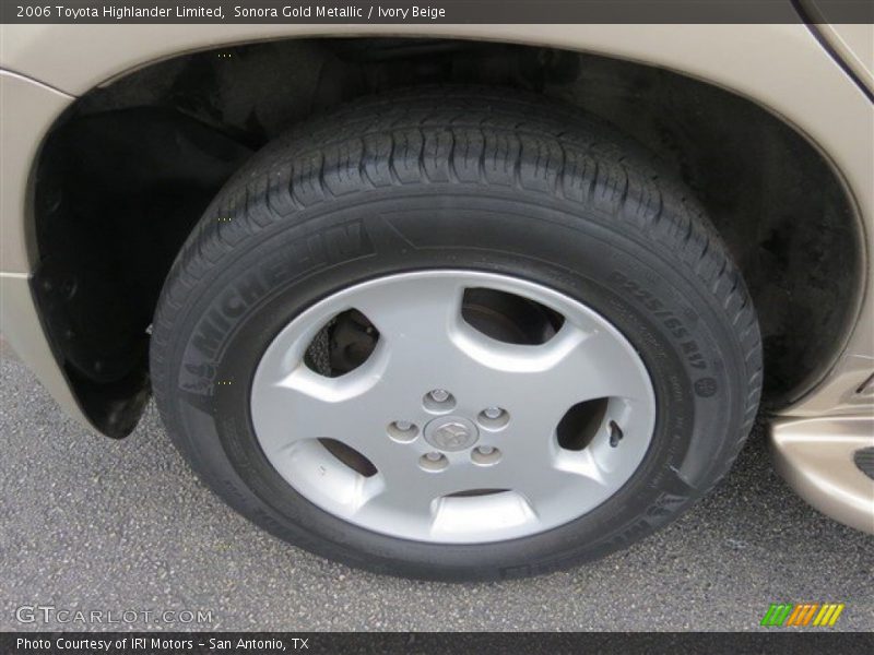 Sonora Gold Metallic / Ivory Beige 2006 Toyota Highlander Limited
