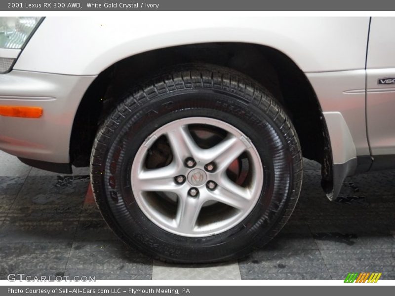 White Gold Crystal / Ivory 2001 Lexus RX 300 AWD