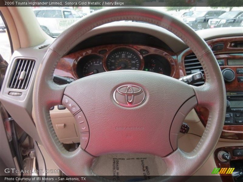 Sonora Gold Metallic / Ivory Beige 2006 Toyota Highlander Limited