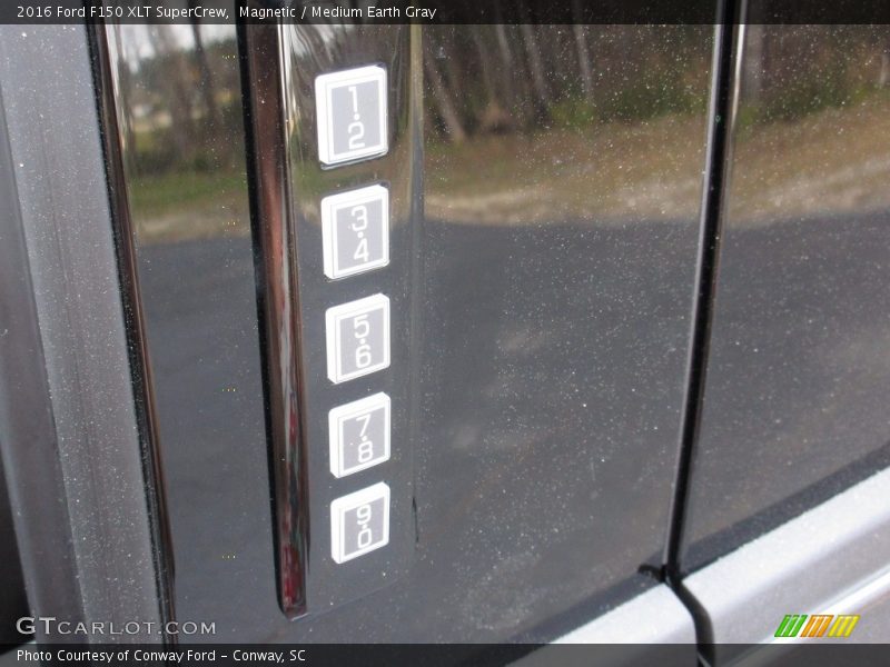 Magnetic / Medium Earth Gray 2016 Ford F150 XLT SuperCrew