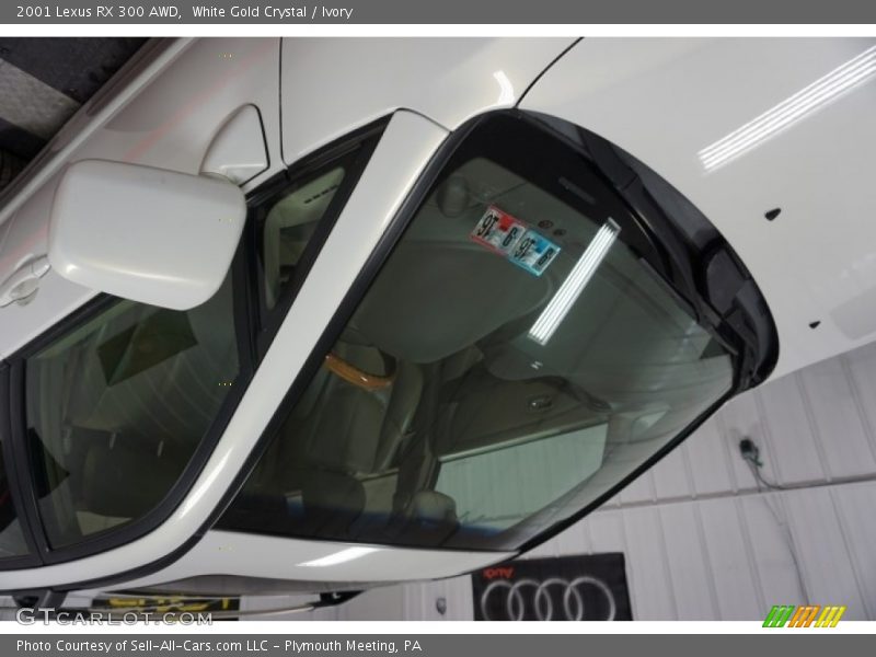 White Gold Crystal / Ivory 2001 Lexus RX 300 AWD
