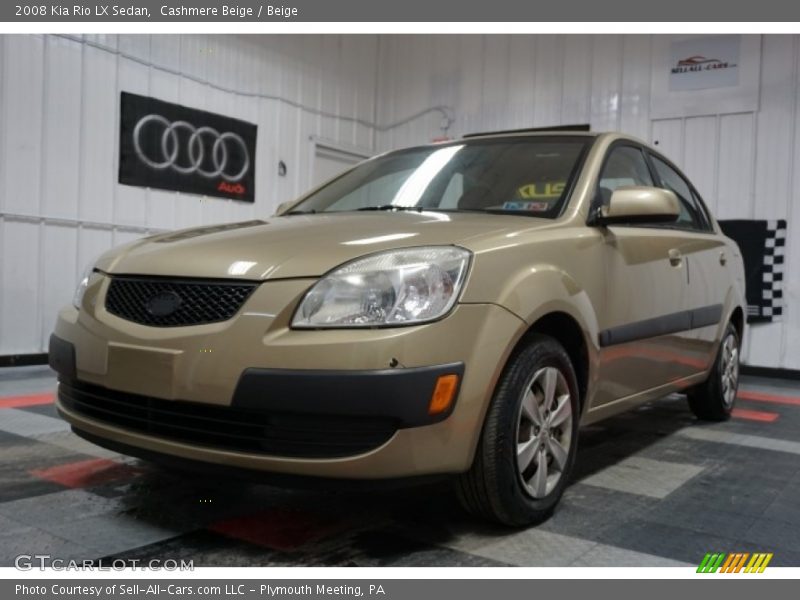 Cashmere Beige / Beige 2008 Kia Rio LX Sedan