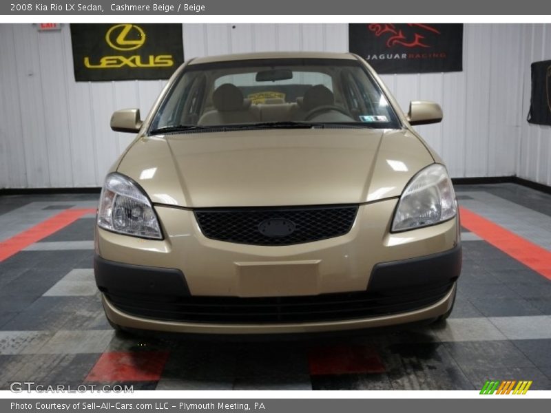 Cashmere Beige / Beige 2008 Kia Rio LX Sedan