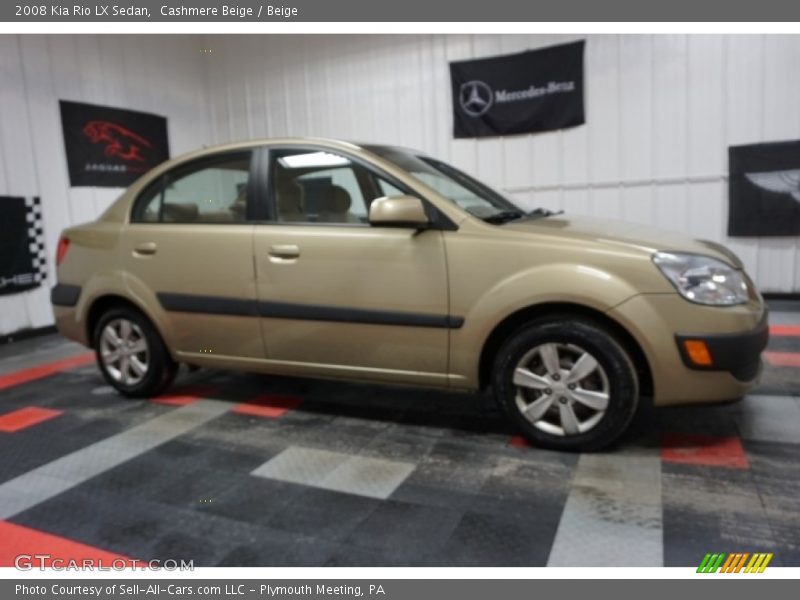 Cashmere Beige / Beige 2008 Kia Rio LX Sedan